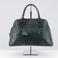 VBH AVENUE First-Edition Green Crocodile Handbag - Sold for $4,800 on 05-17-2026 (Lot 688).jpg